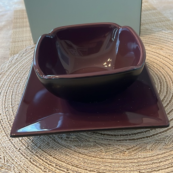 PartyLite Zen Candle Holder Set in Purple NIB - Picture 2 of 3